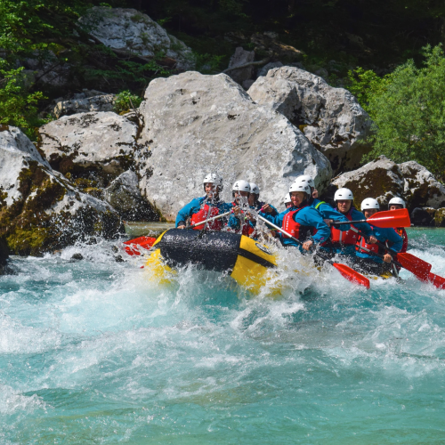 rafting slovenia